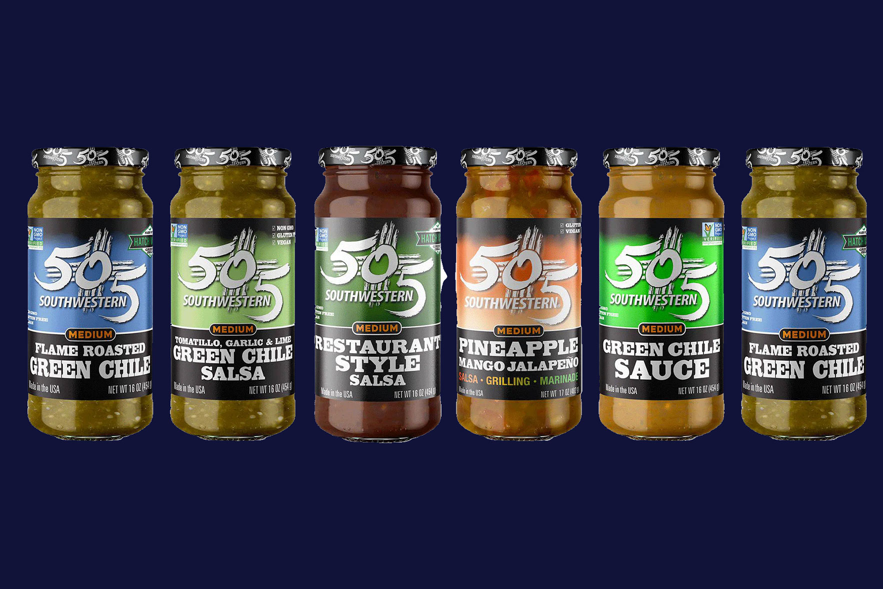 505 Product Jars