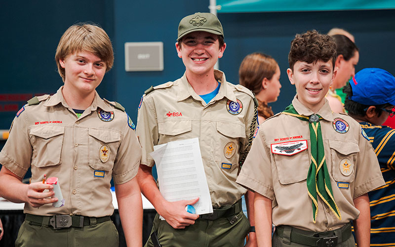 Stay tuned for more information on this year's Scout Day!