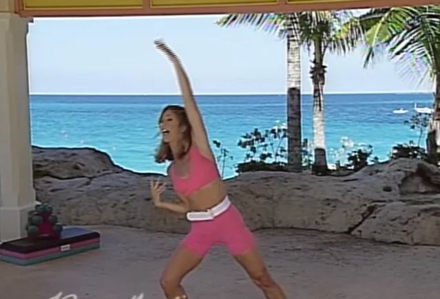 Daily Workout - Step Aerobics and Buns on the Beach