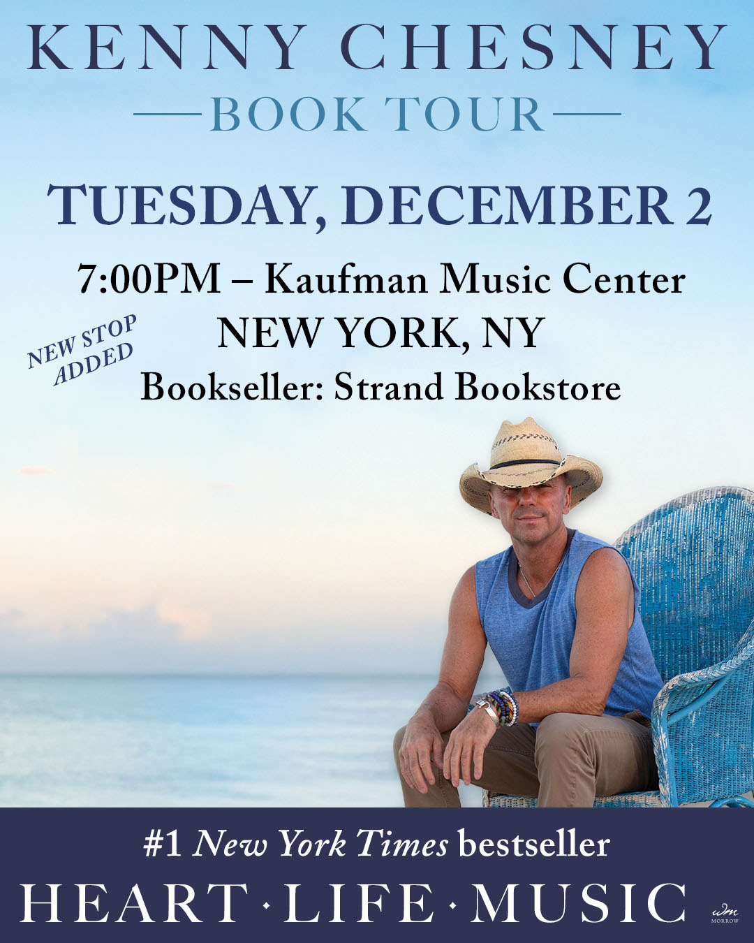 Kenny Chesney live book dates