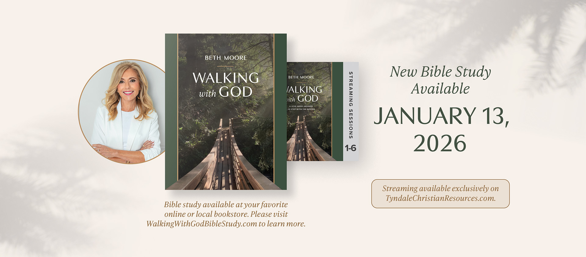 New Bible Study Available January 13, 2026 - Streaming Exclusively on TyndaleChristianResources.com
