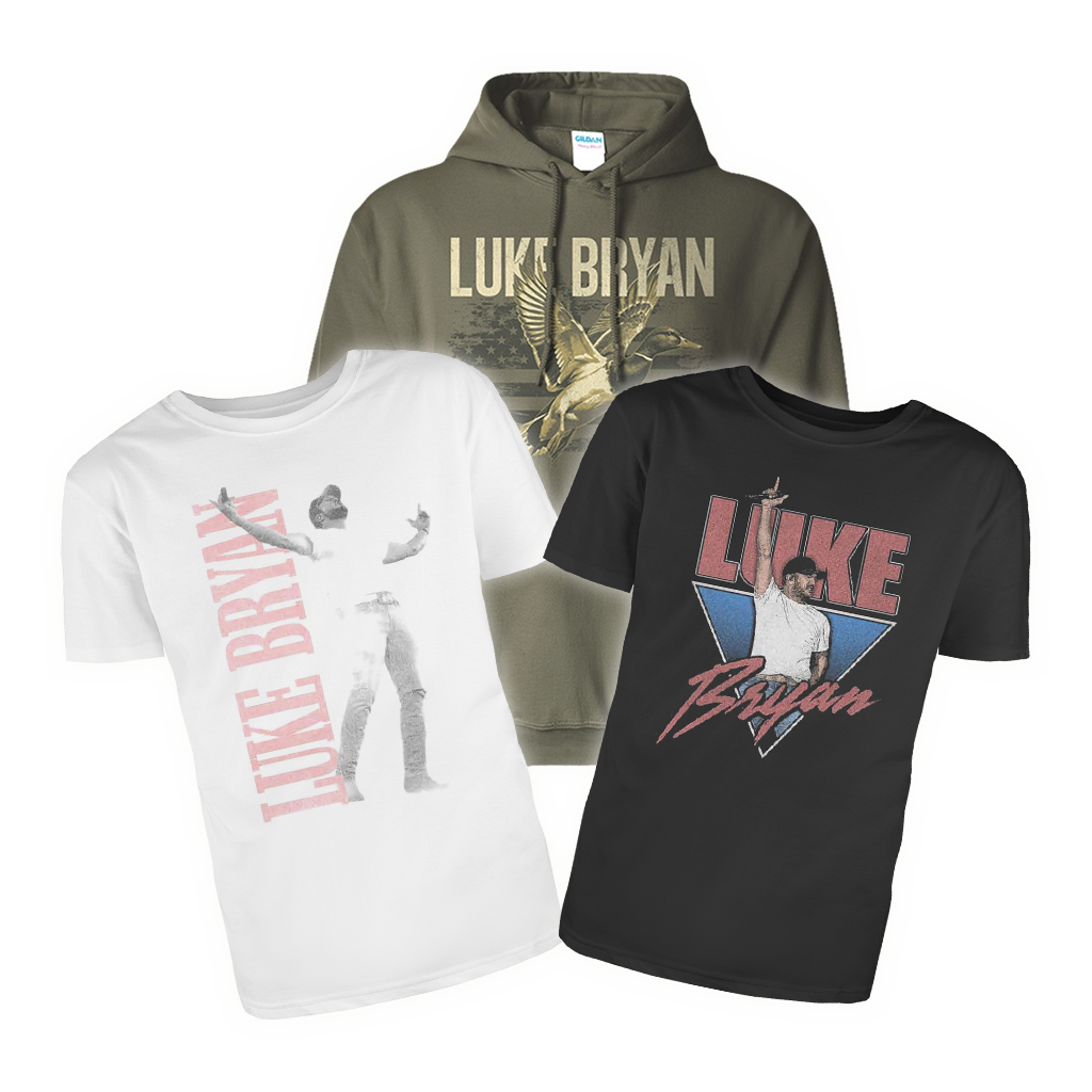 Luke Bryan Word On The Street Tour Merch