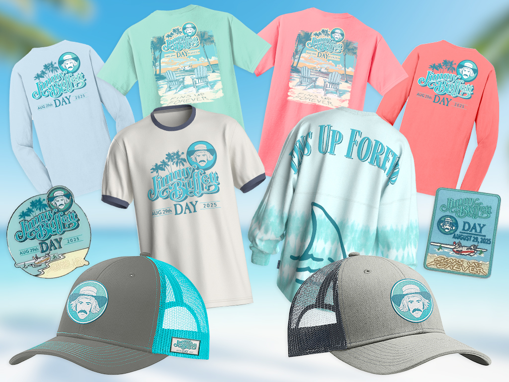 Jimmy Buffet Day Exclusive Merchandise