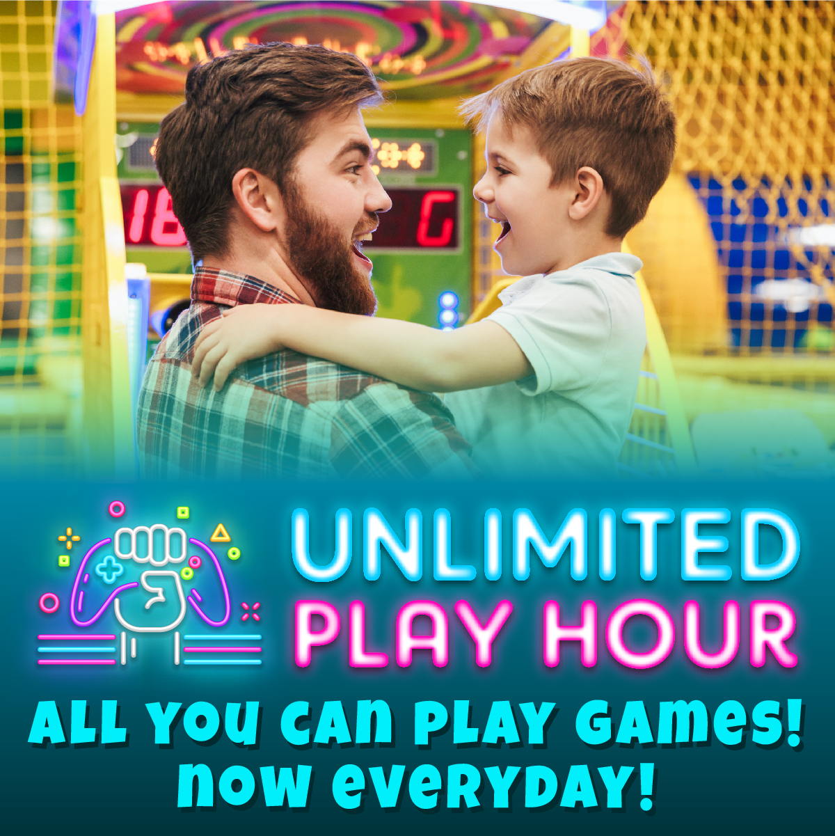Unlimited Play Arcade Games in Biloxi
