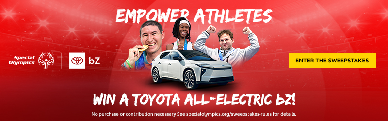  Special Olympics Toyota bZ Sweepstakes