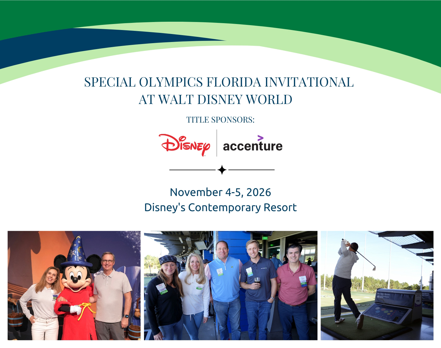 Special Olympics Florida Golf Invitational header