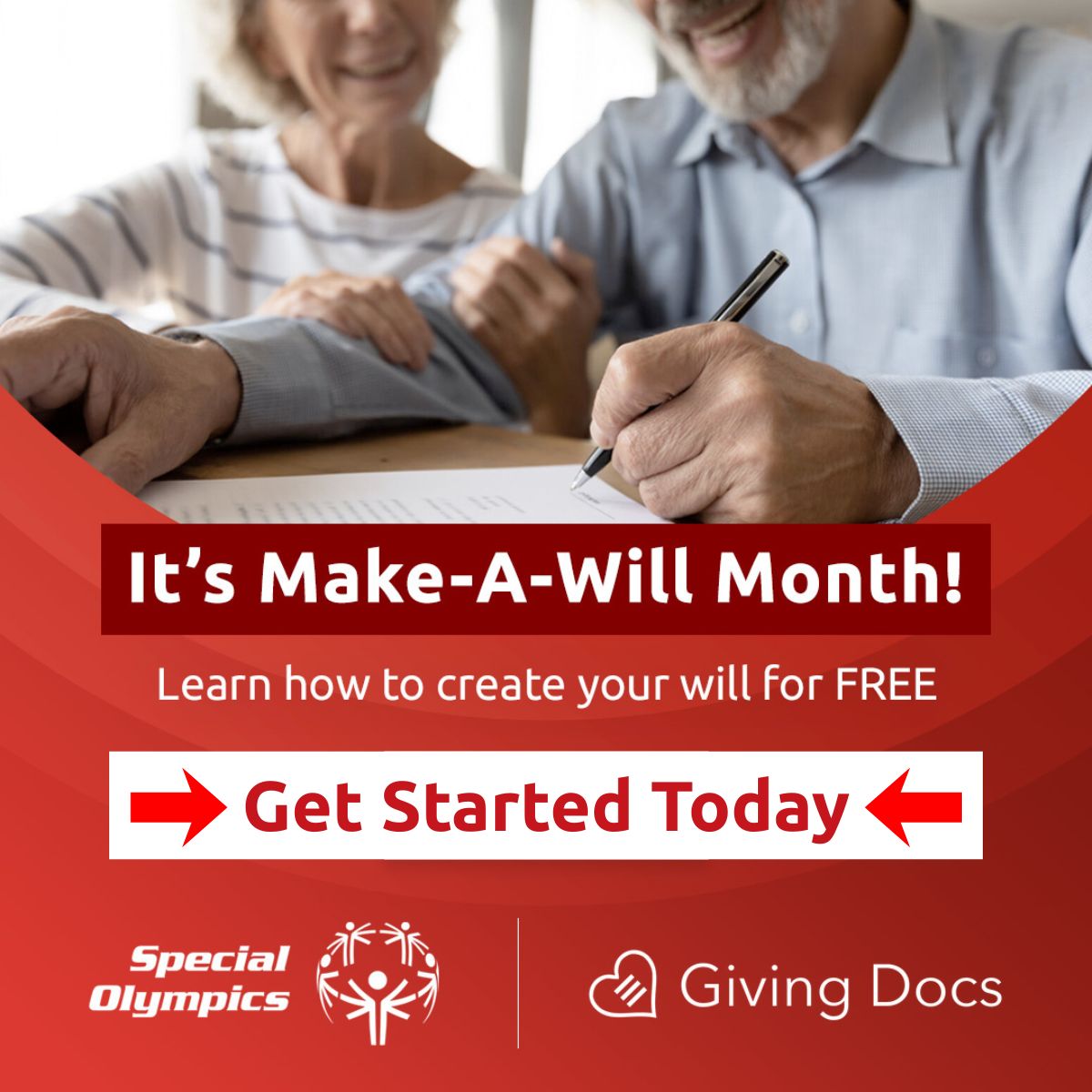 Make A Will Month graphic