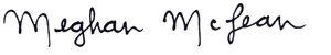 Meghan McLean signature