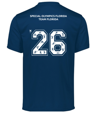 Parte trasera de la camiseta del equipo Florida