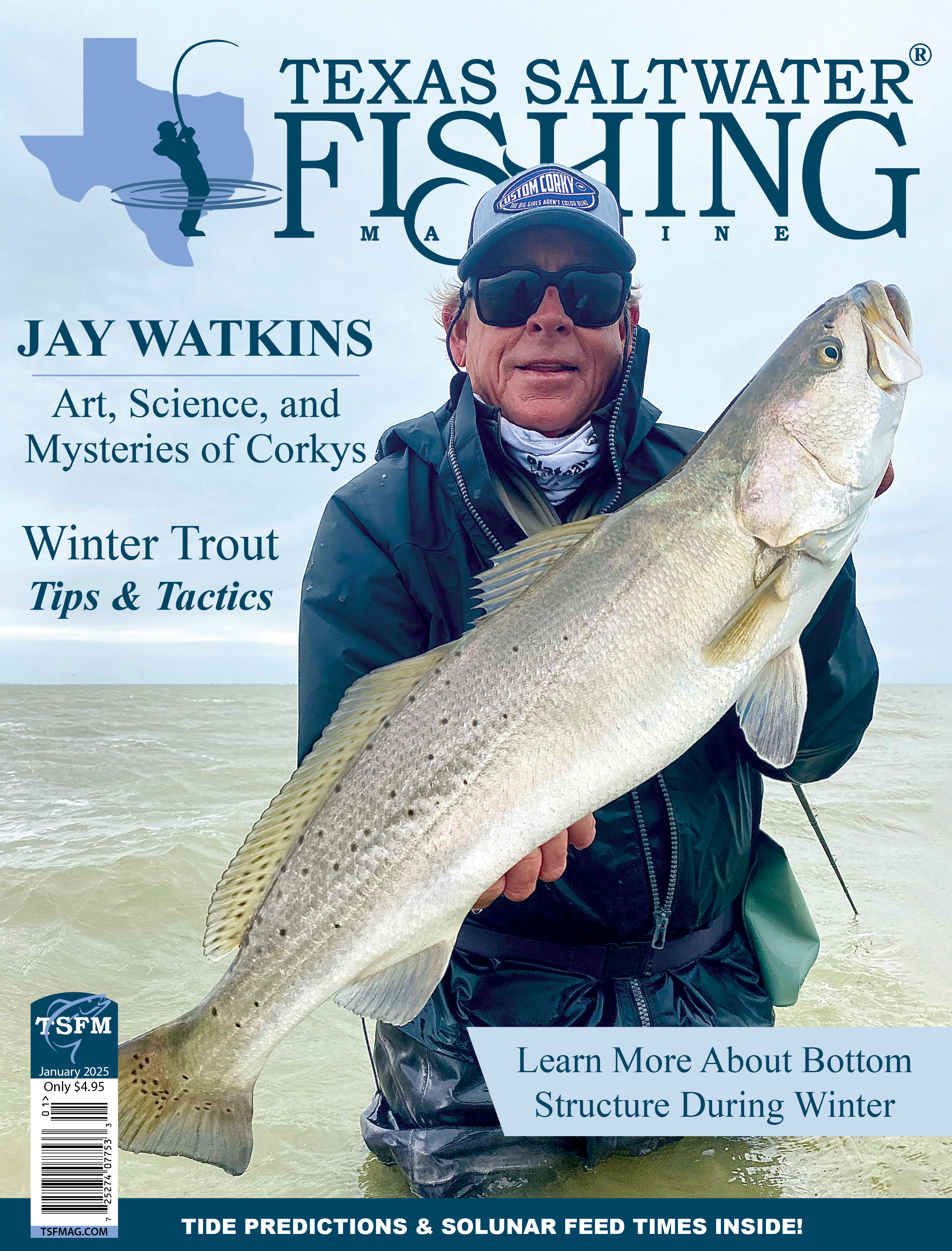 Texas Saltwater Fishing Magazine January 2025