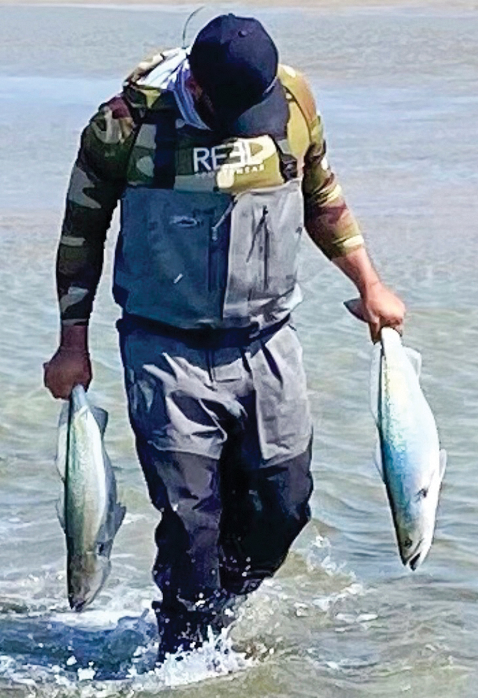 A couple of eight-pounders; a sight that became way too familiar following the February freeze. Hooked Up: April 2021