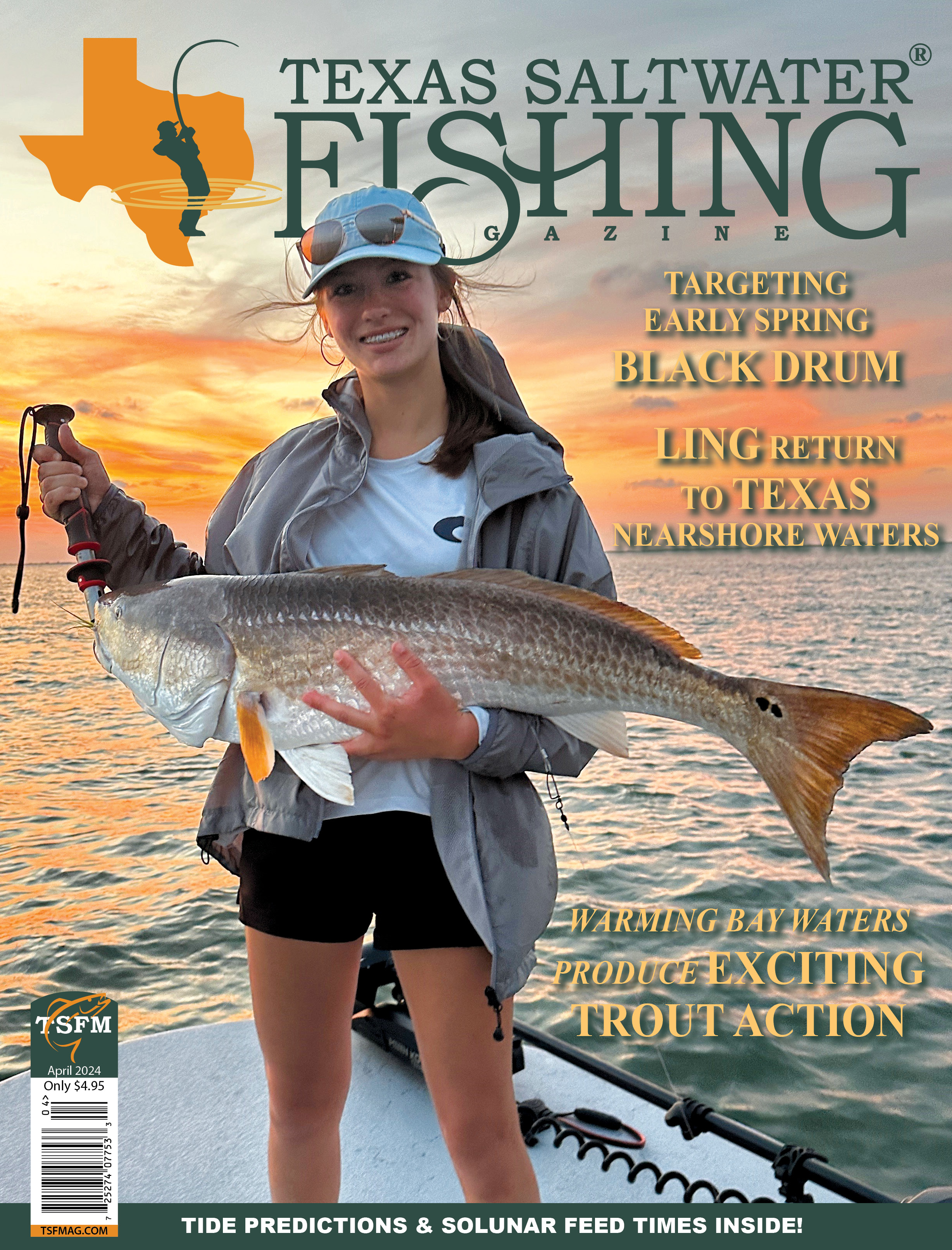 Texas Saltwater Fishing Magazine April 2024