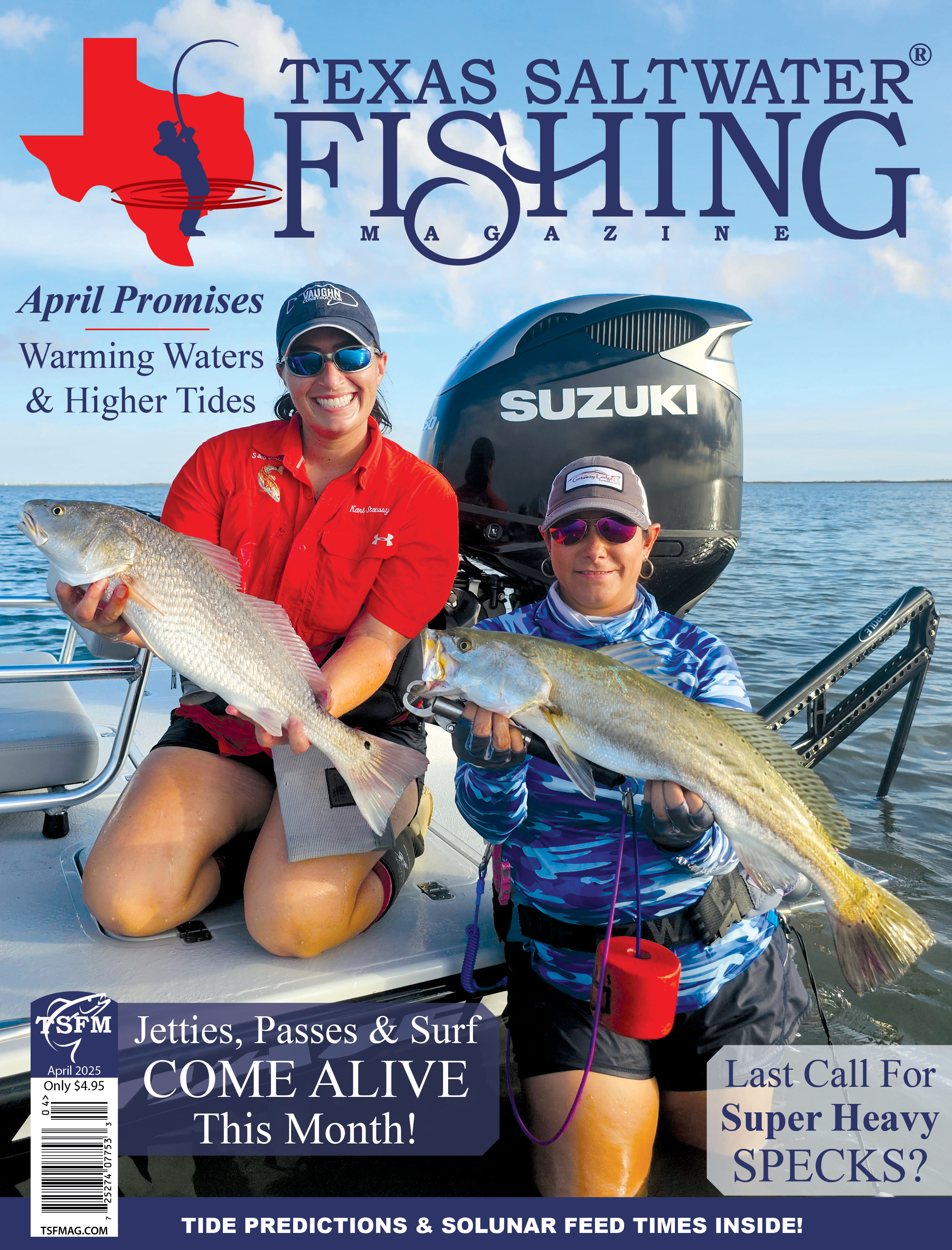 Texas Saltwater Fishing Magazine April 2025