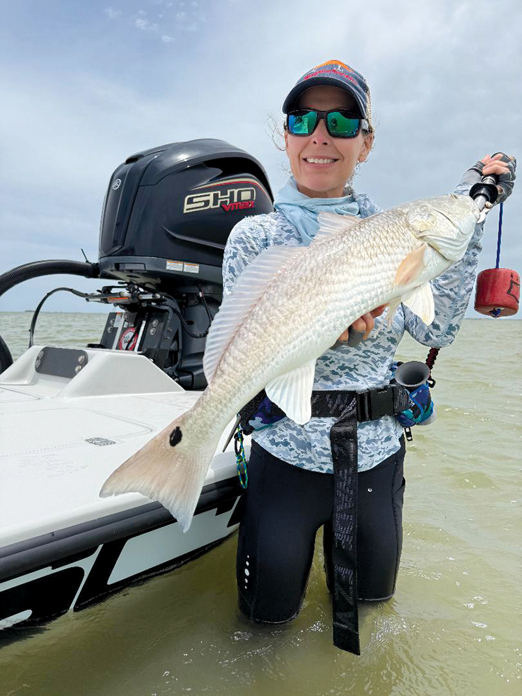 Catie was very happy to land her personal best redfish recently.
Mansfield Report: August 2025