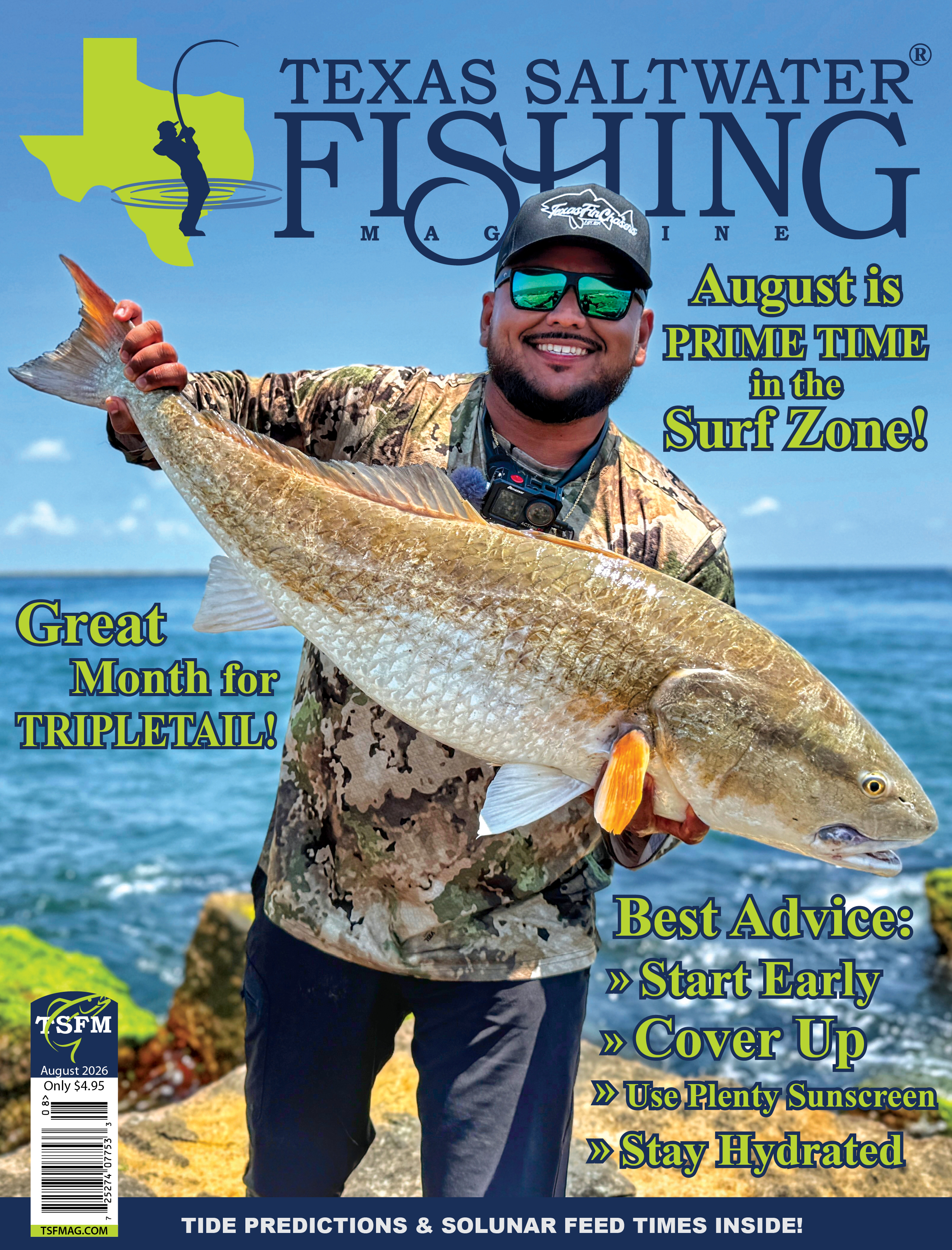 Texas Saltwater Fishing Magazine August 2026