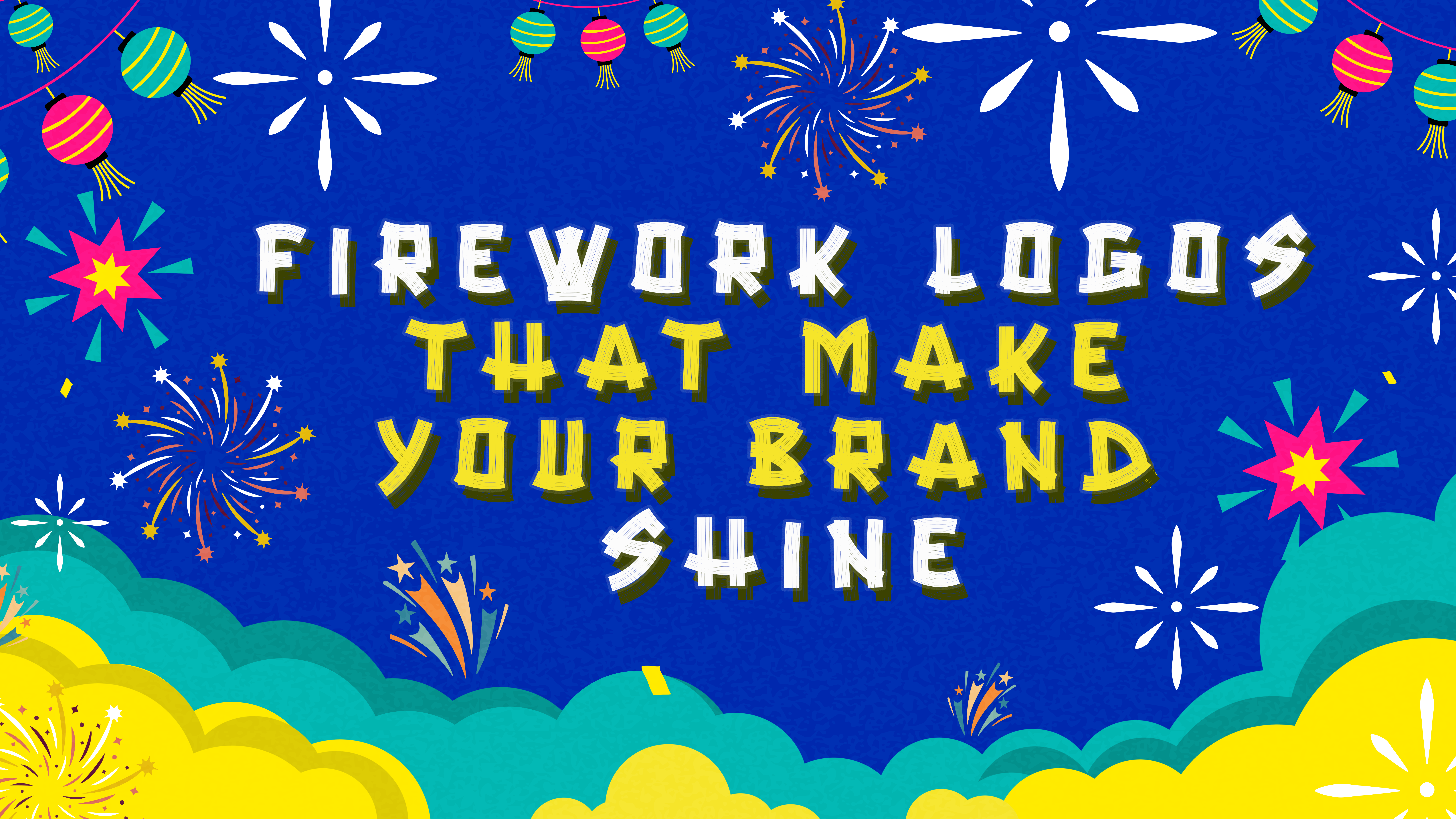 50 Firework Logos That Make Your Brand Shine