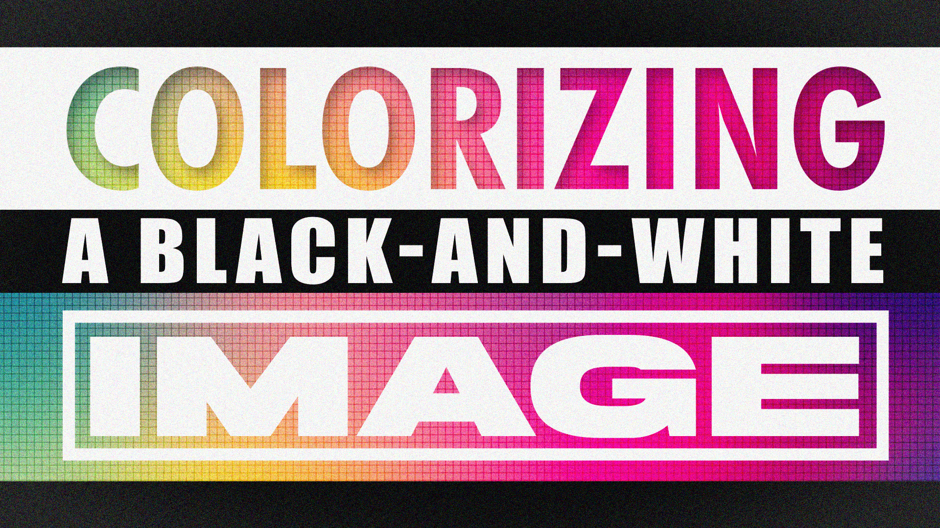Colorize A Black And White Image Photoshop Tutorial