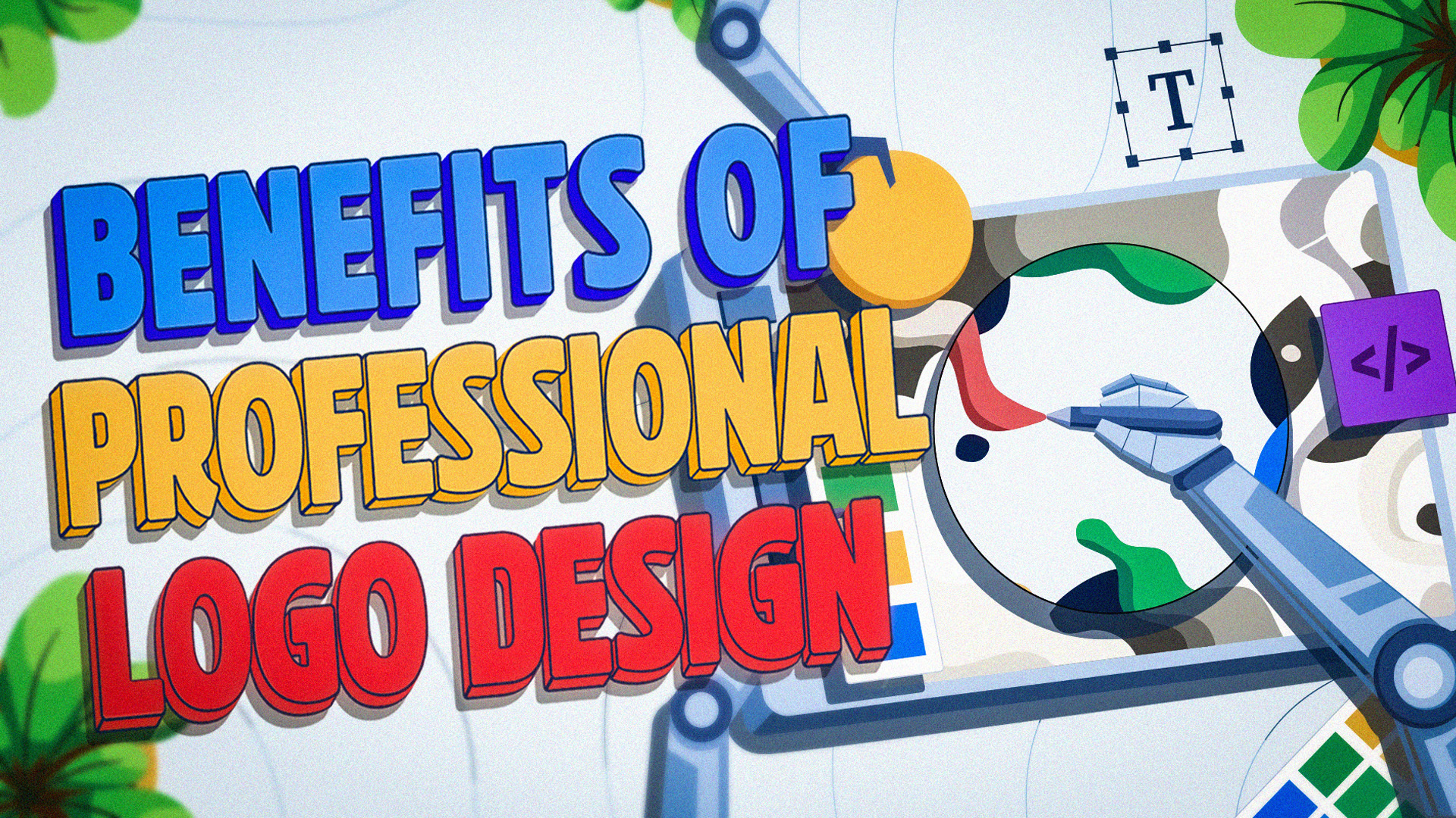 Top 5 benefits of having a professional logo design