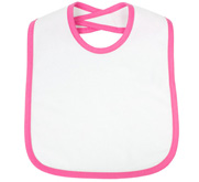 Rabbit Skins Infant Contrast Trim Bib