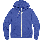 Bella + Canvas Unisex Fleece Full Zip Midweight Hoodie