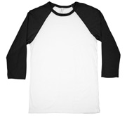 Bella + Canvas Unisex 3/4 Sleeve Raglan Tee