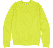Jerzees Unisex Neon Crewneck Sweatshirt