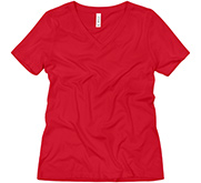 Bella + Canvas Ladies Relaxed Fit V-Neck Tee