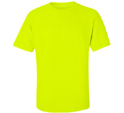 Gildan Unisex Ultra Cotton Safety Neon Crewneck Tee