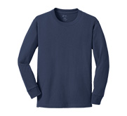 Port & Company Youth Midweight Cotton Long Sleeve Tee