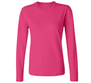 Port & Company Ladies Relaxed Fit Basic Long Sleeve Tee