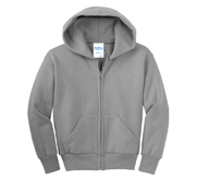 Port & Company Youth Heavyweight Zip Hoodie