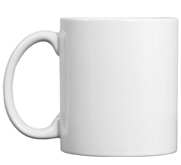 Johnson Plastics 11oz Ceramic Coffee Mug