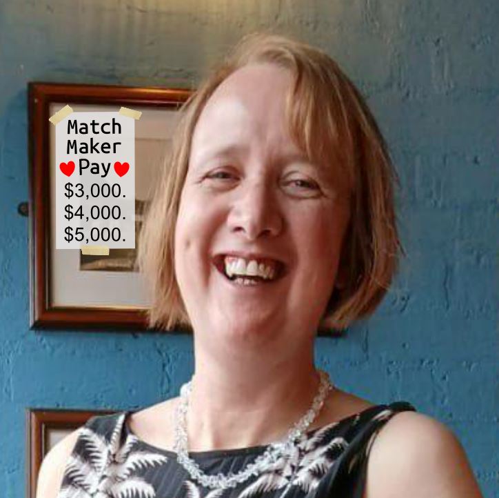 A screenshot showing lady jill of all trades Barb at her brighttest of times of her matchmakerpay member photo image pictures