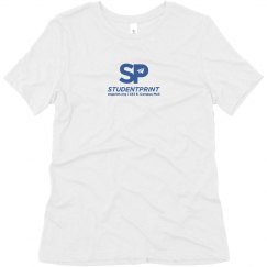Soft Triblend Tee With Logo