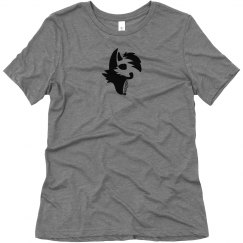 Soft Triblend Tee With Logo