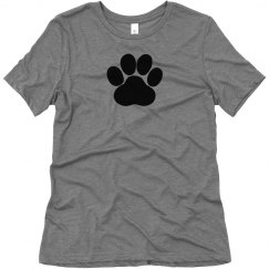 Soft Triblend Tee With Logo