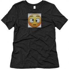 Soft Triblend Tee With Logo