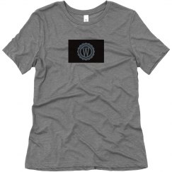 Soft Triblend Tee With Logo