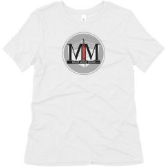 Soft Triblend Tee With Logo