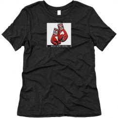 Soft Triblend Tee With Logo