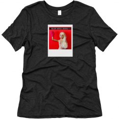 Soft Triblend Tee With Logo