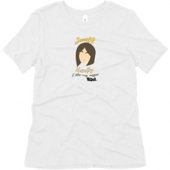 Soft Triblend Tee With Logo