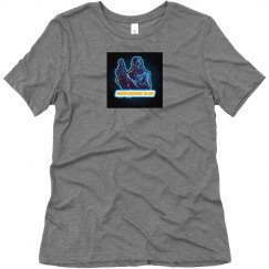 Soft Triblend Tee With Logo