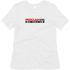 Soft Triblend Tee With Logo