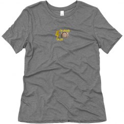 Soft Triblend Tee With Logo