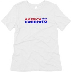 Soft Triblend Tee With Logo