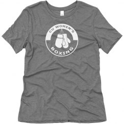 Soft Triblend Tee With Logo