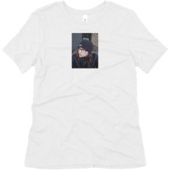 Soft Triblend Tee With Logo