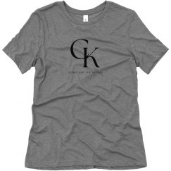 Soft Triblend Tee With Logo