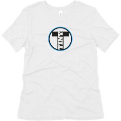 Soft Triblend Tee With Logo